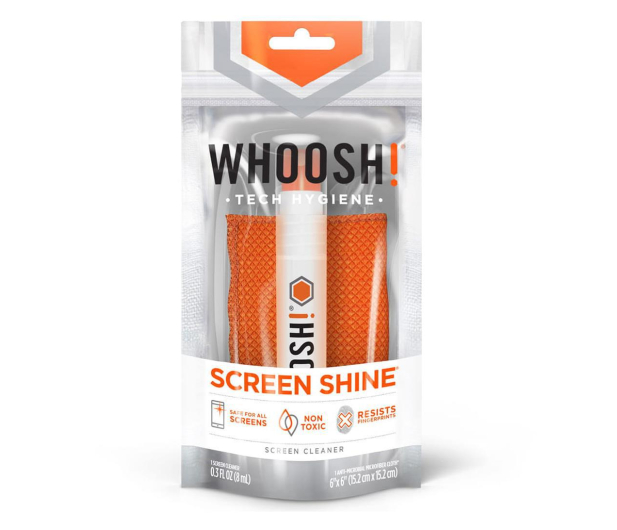 Whoosh Pocket - spray do czyszczenia ekranów 8ml + ściereczka - 1244650 - zdjęcie 2